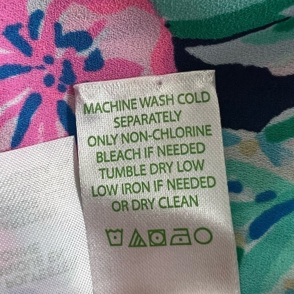 Lilly Pulitzer Talisa Top Lookin Sharp Multi Size XS NEW - Picture 12 of 12